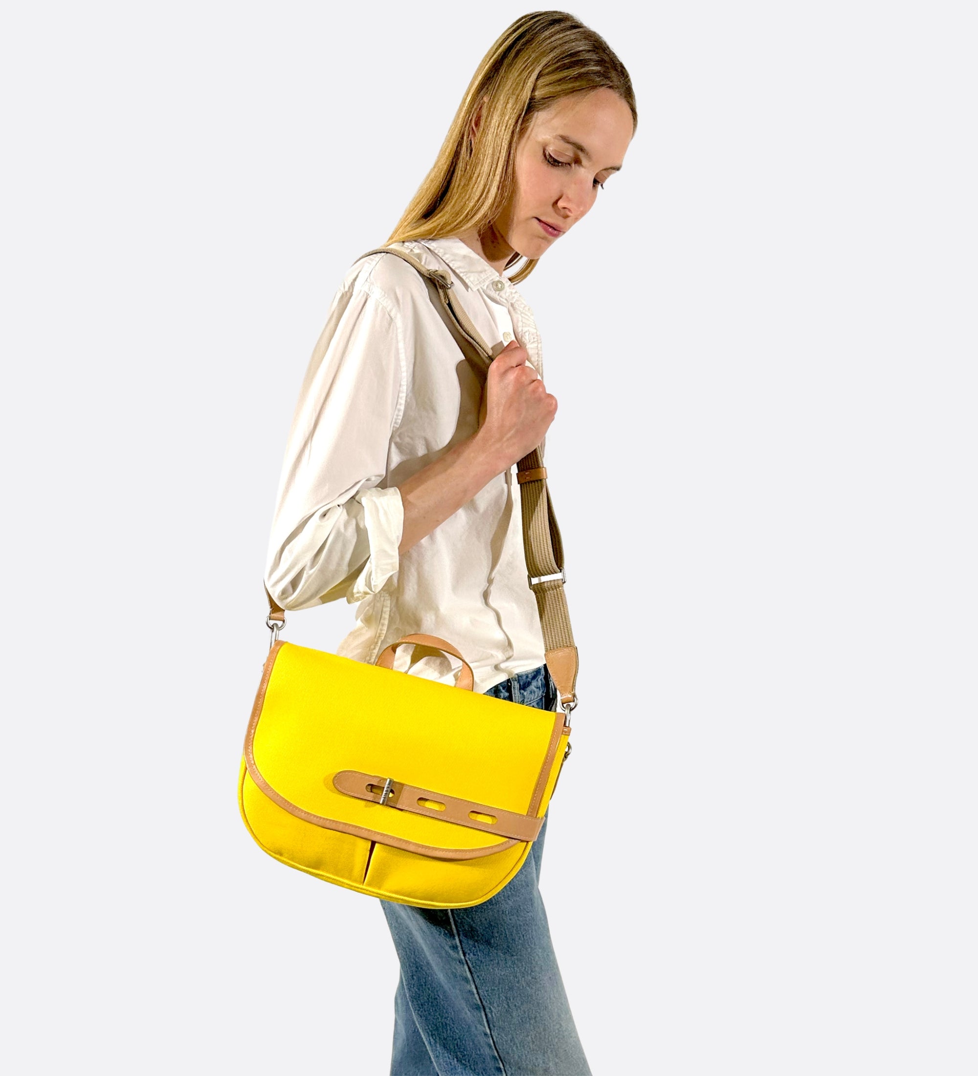 Besace M jaune, THYRS