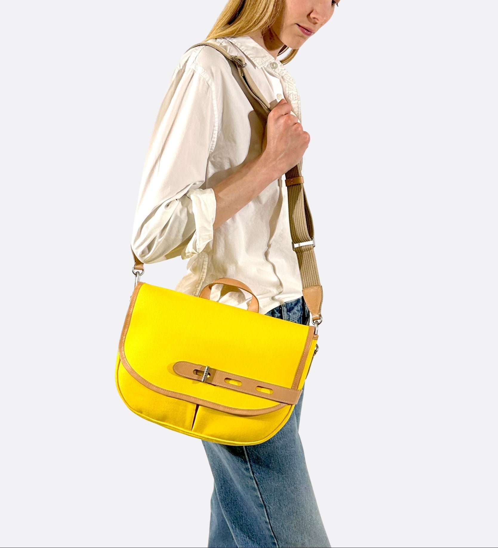 Besace M jaune, THYRS