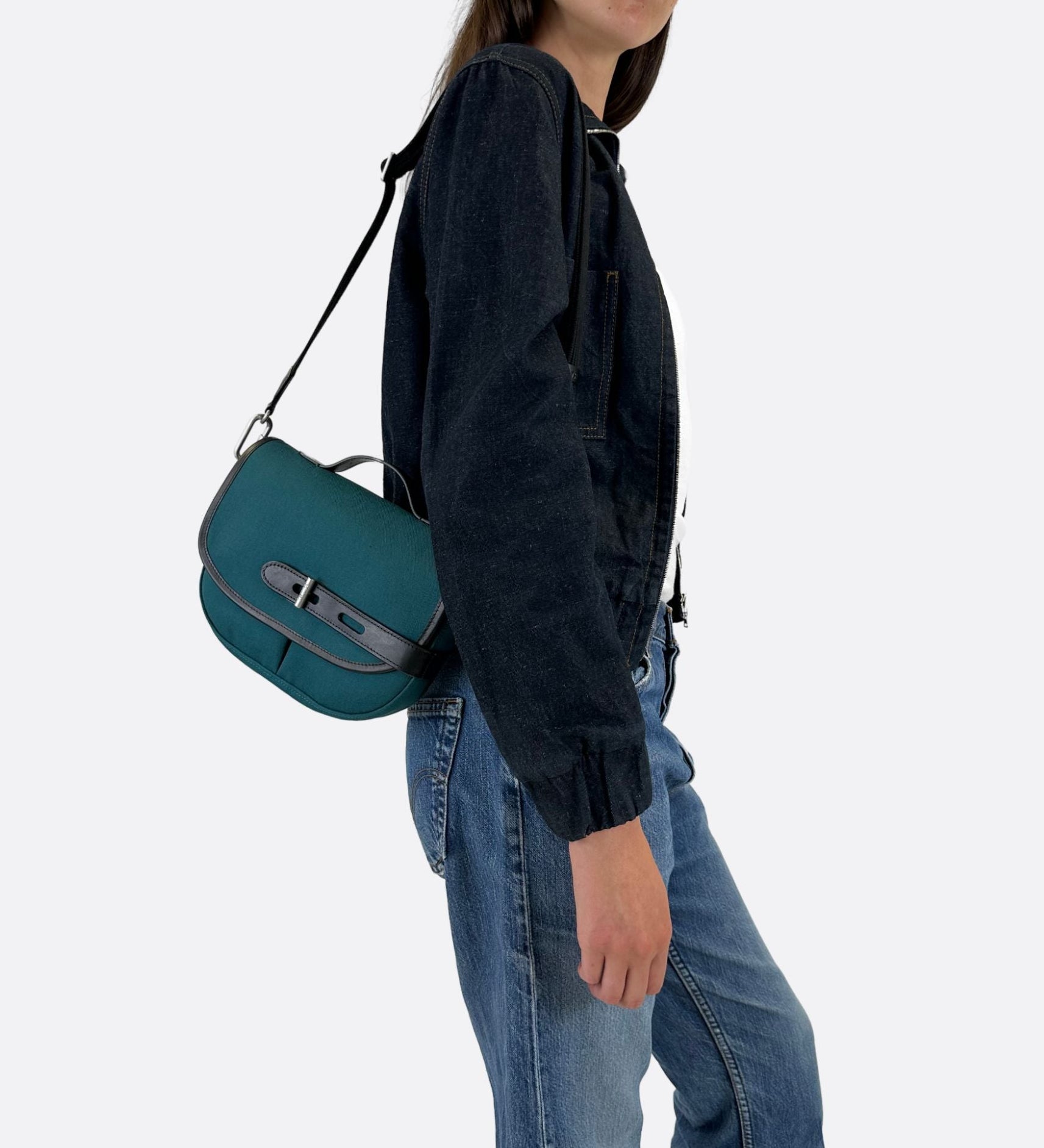 Besace Made in France vert THYRS