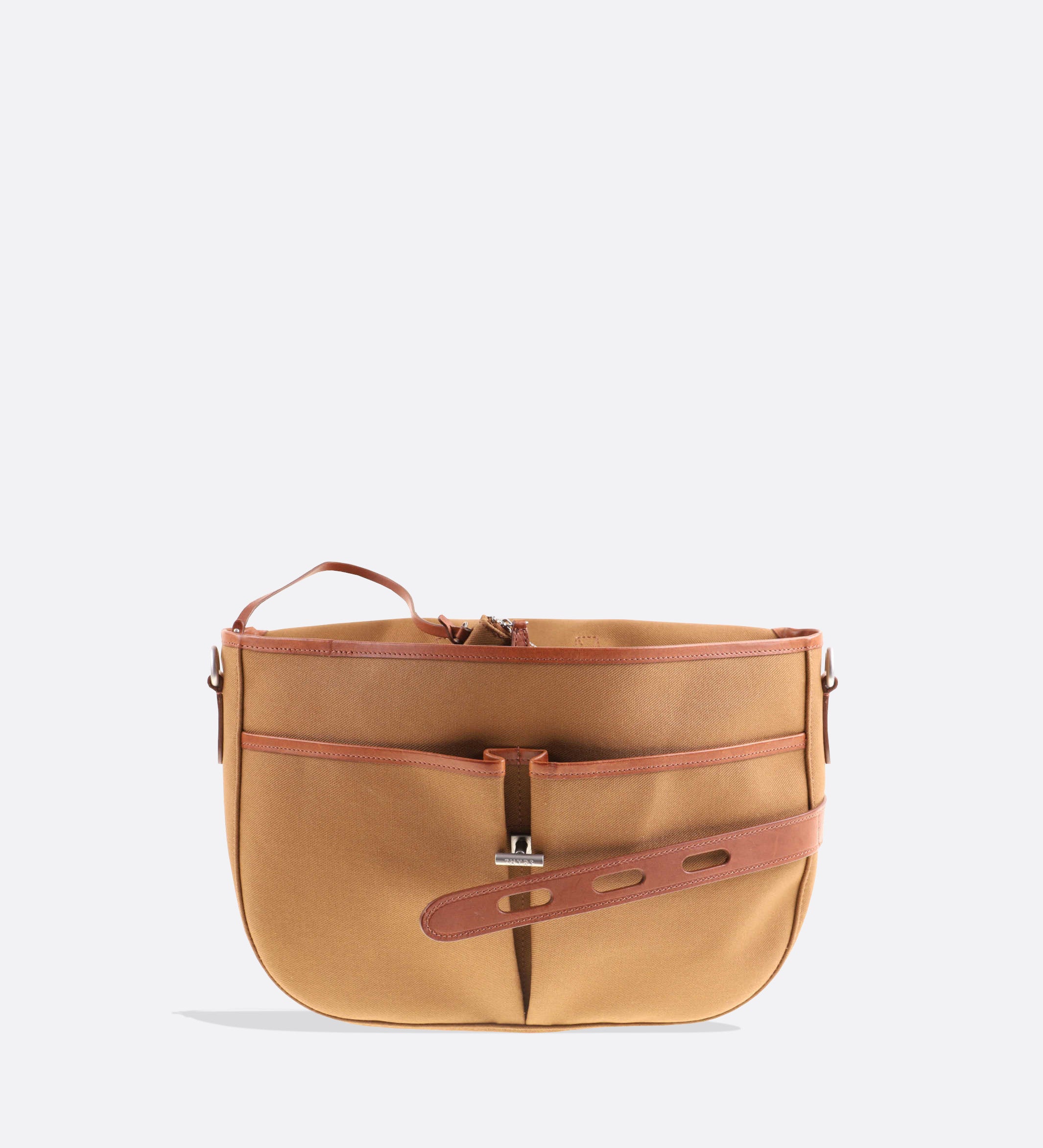 Umhängetasche aus doppeltem Twill | L