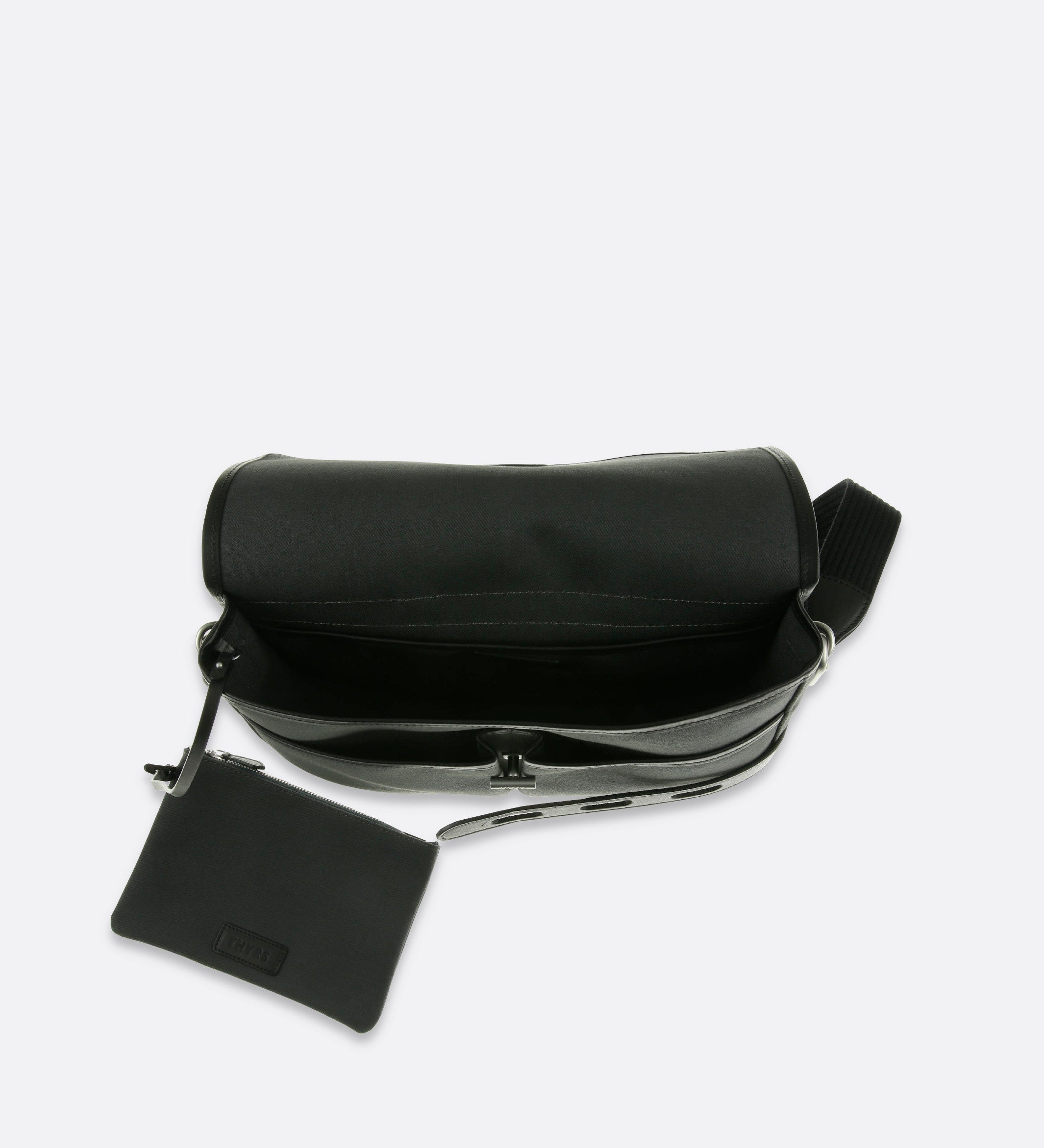 Umhängetasche aus doppeltem Twill | M
