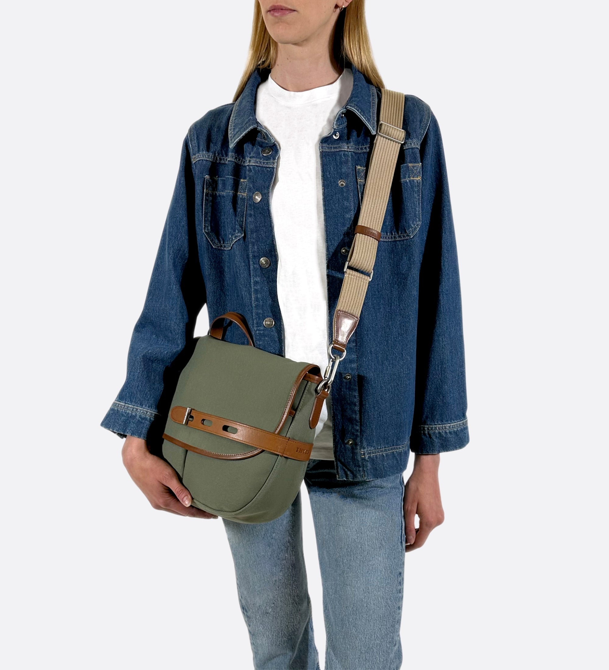 besace made in france THYRS kaki