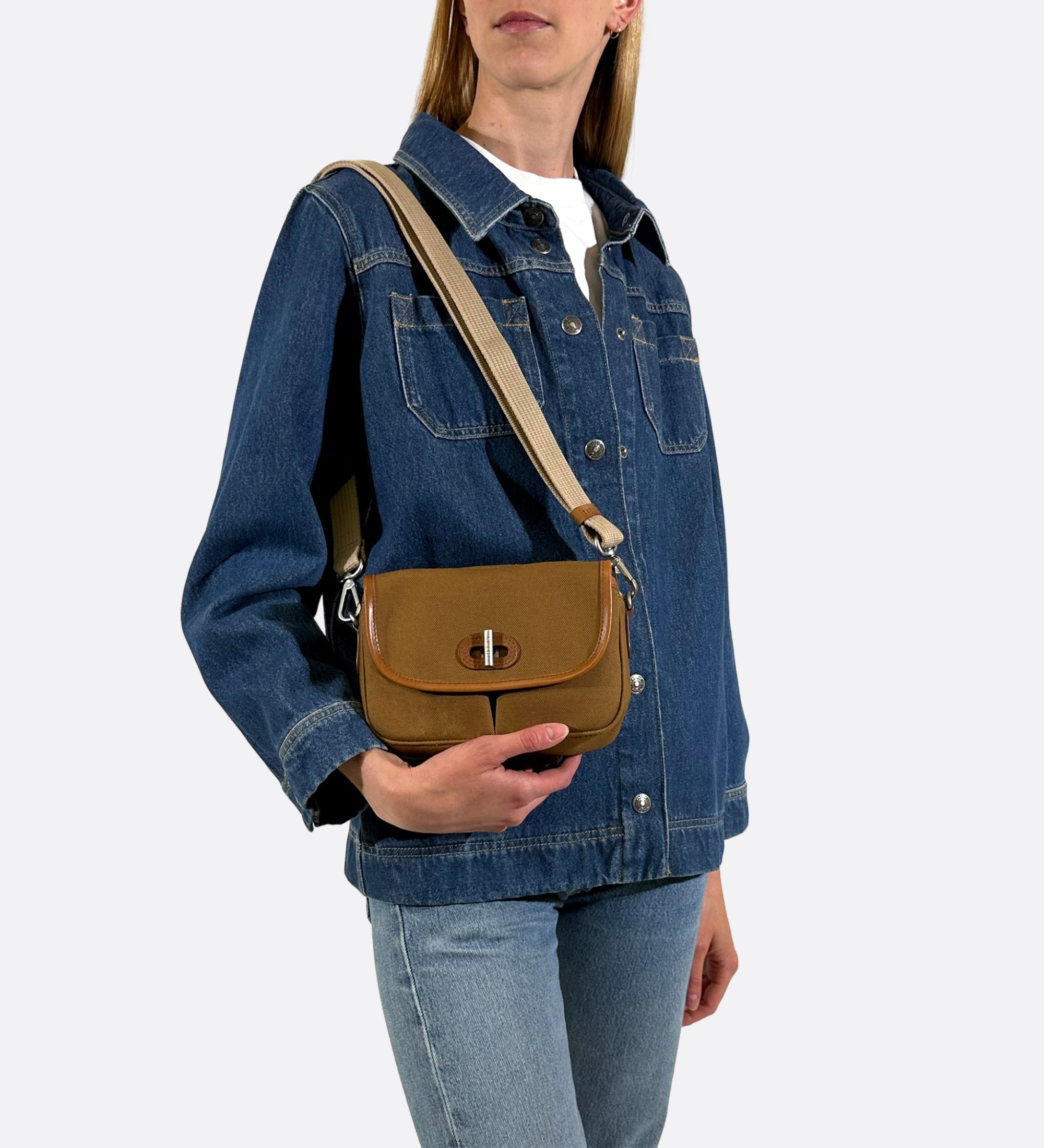 Besace 272KM, taille XS, coloris caramel