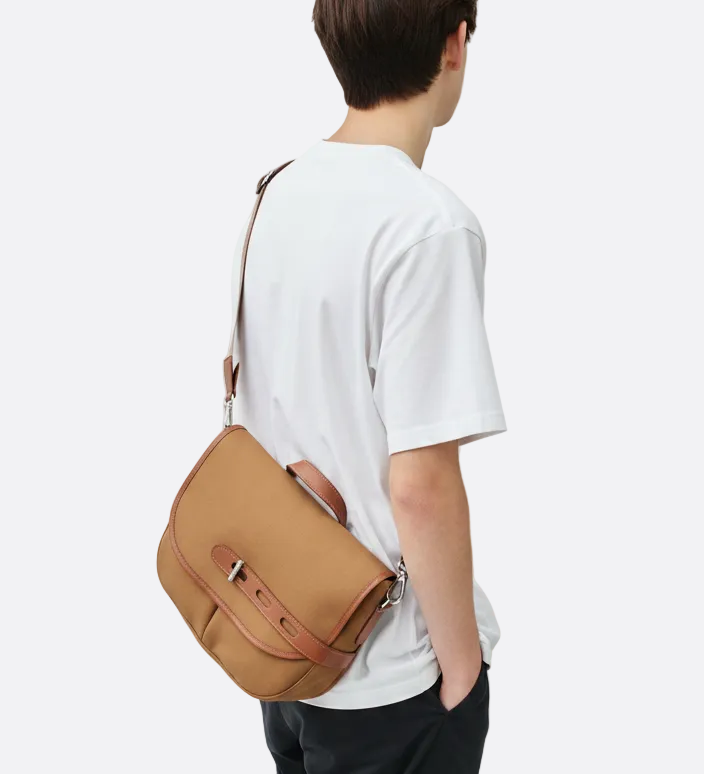 Umhängetasche aus doppeltem Twill | M