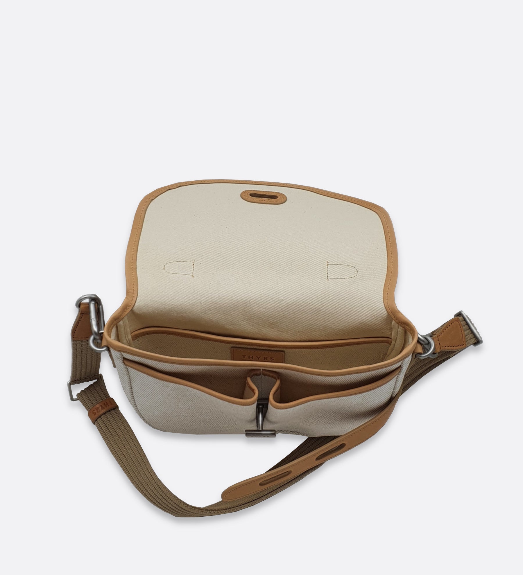 Besace Natté chanvre coton bio | S