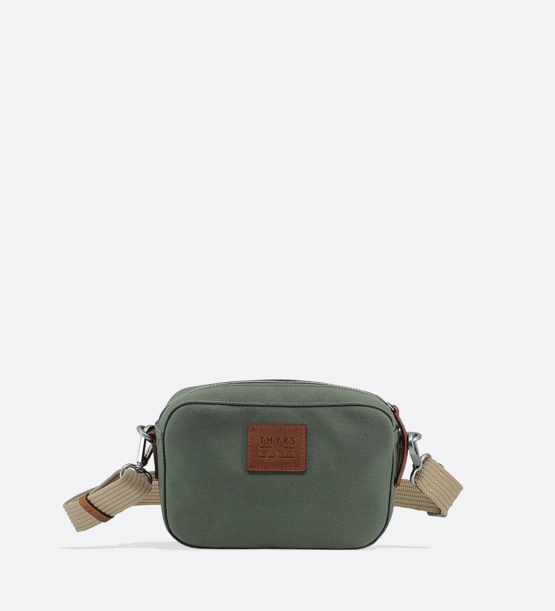 besace mini made in france kaki thyrs