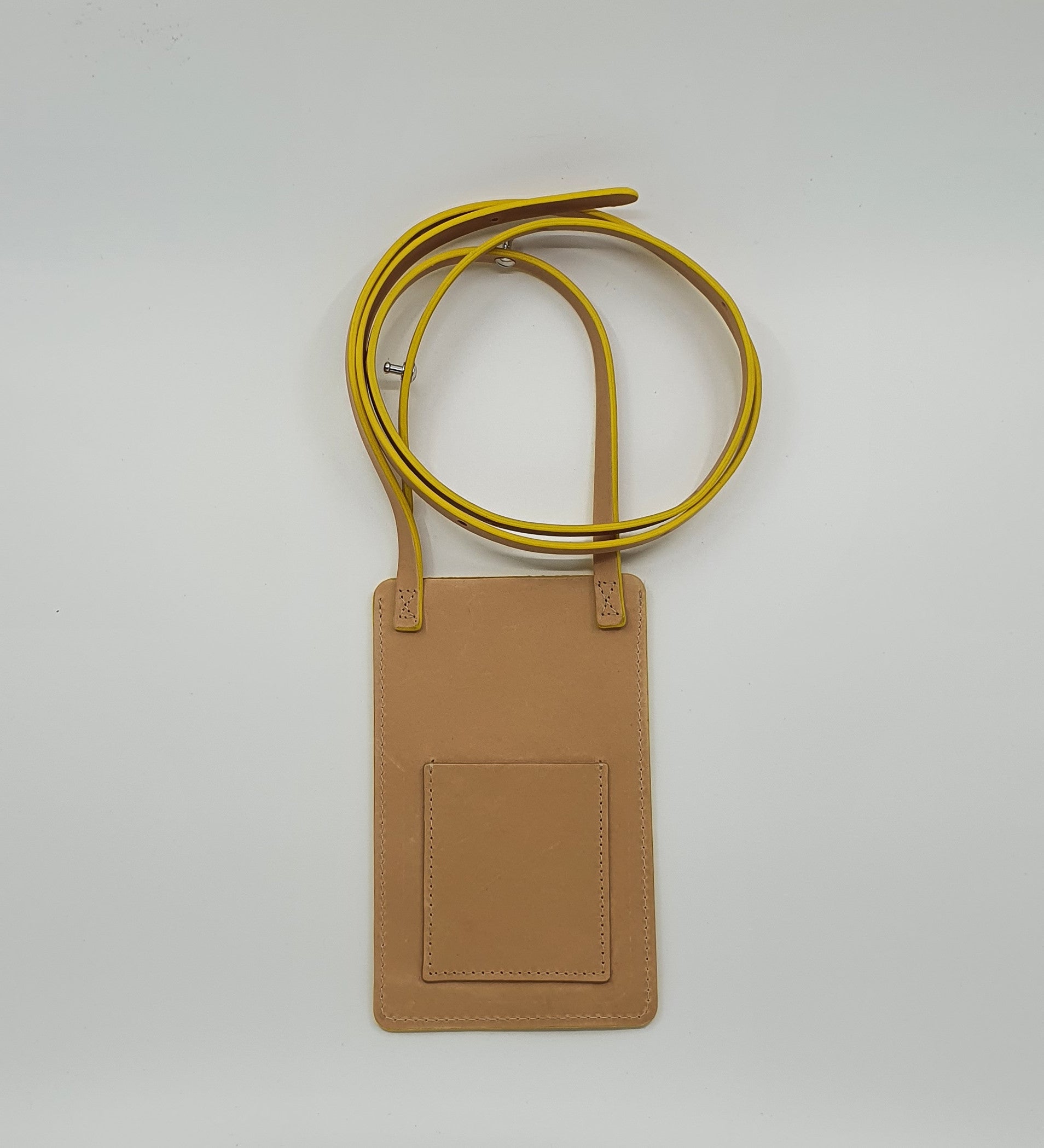Handyhalter aus Leder | S natürlich