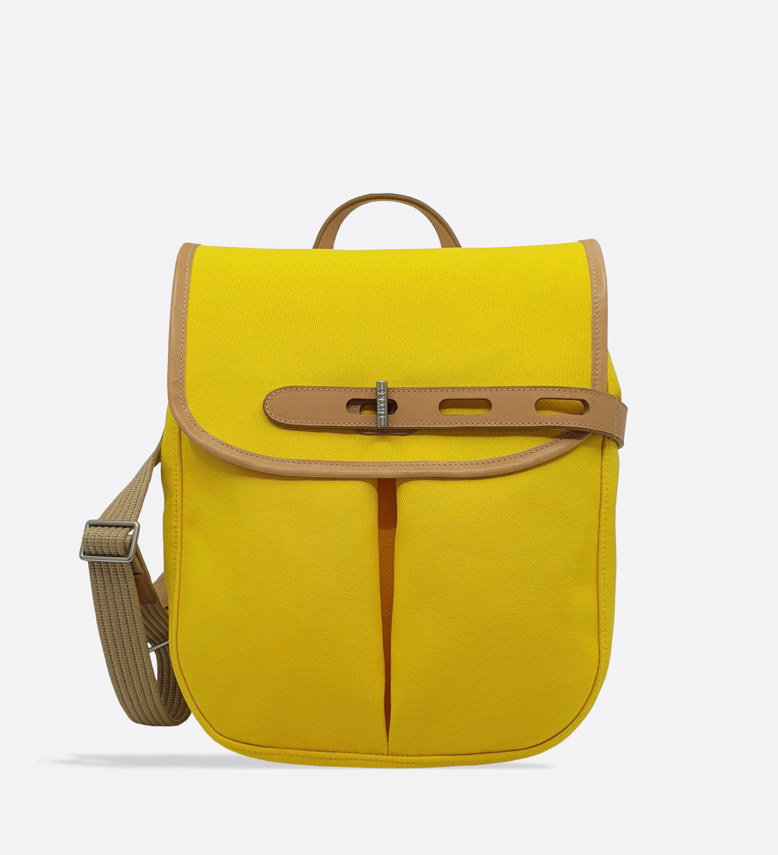Sac à dos made in France jaune THYRS
